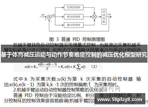 基于体育减压运动与动作节奏难度控制的减压优化模型研究